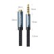 Ugreen extension cable adapter AUX mini jack 3.5 mm 2 m (blue)