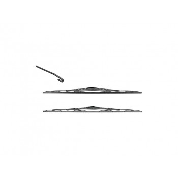 Skeleton wiper blade front (2pcs) VM213 Silencio 600mm fits for: IVECO DAILY IV, DAILY V, MERCEDES E (W213), BMW 7 (E38), 7 (E65, E66, E67), OPEL MERIVA A, ZAFIRA A 10.94-10.23