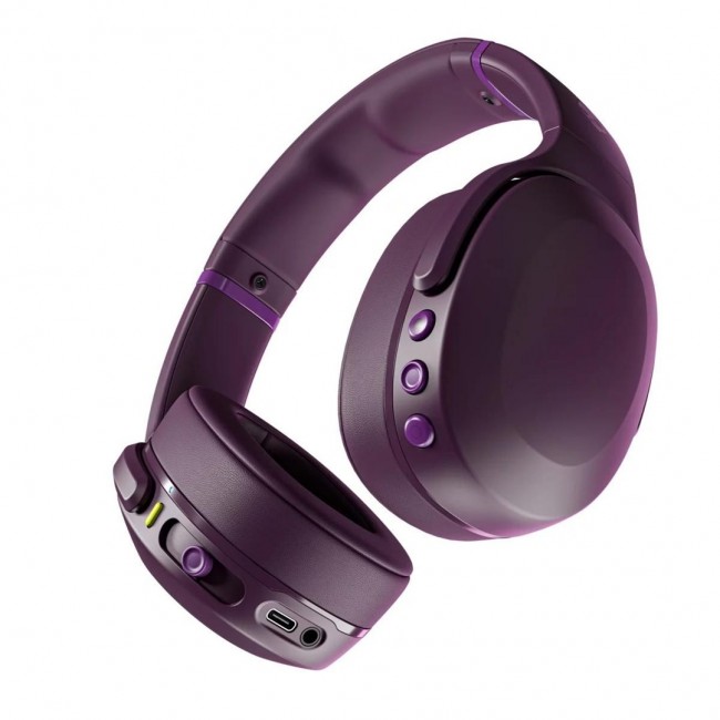 SKULLCANDY CRUSHER EVO WIRELESS MIDNIGHT PLUM HEADPHONES SKULLCANDY CRUSHER EVO WIRELESS MIDNIGHT PLUM HEADPHONES