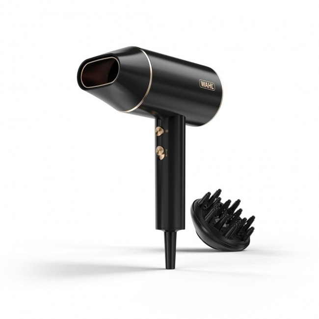 Wahl Ionic Flow hair dryer 2100 W Black, Gold