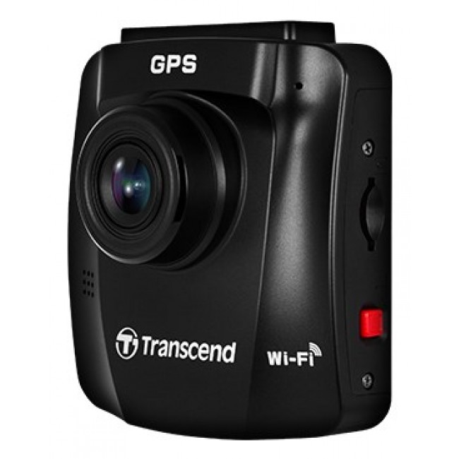 Transcend DrivePro 250 2K Ultra HD Wi-Fi Battery, Cigar lighter Black