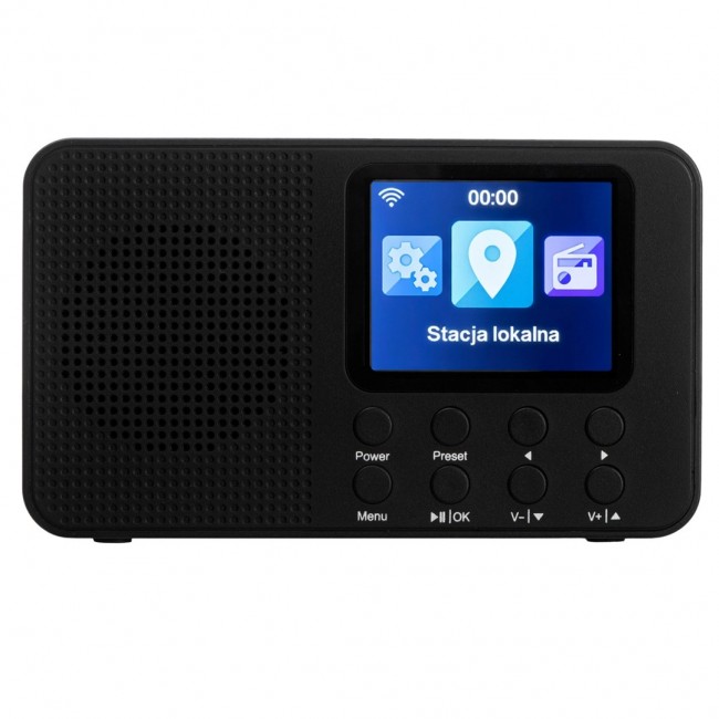 Camry CR 1918 Internet Radio, 2.4 Black