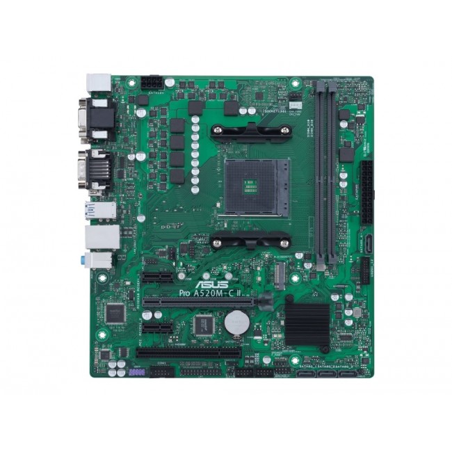 ASUS PRO A520M-C II/CSM AMD A520 Socket AM4 micro ATX ASUS PRO A520M-C II/CSM AMD A520 Socket AM4 micro ATX