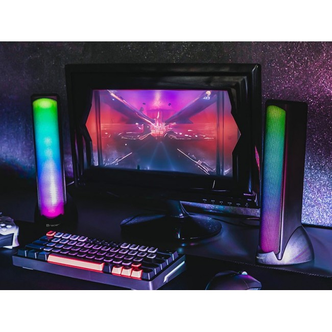 Tracer Sigma USB BT RGB 2-way Black Wired 10 W