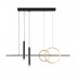 LAMP PENDANT COMBO 23W 3K BLACK/GOLD