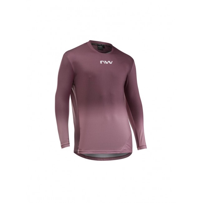 Koszulka rowerowa NORTHWAVE Edge 2 Jersey L/s r owy - L