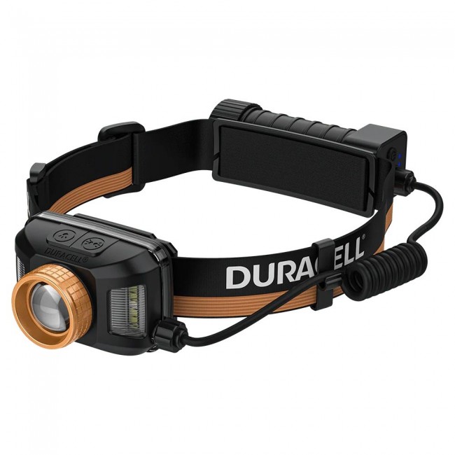Duracell DH1500R Headlamp black, orange