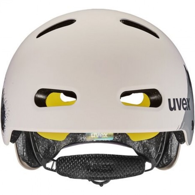 UVEX Kid 4 Style MIPS kids cycling helmet, dirt warm grey