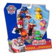 PAW Patrol Fire Rescue Team Pack with 7 Collectible Action Figures, Including Ryder & 6 Pups, Kids Toys for Boys & Girls Ages 3 and Up