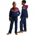 Dres dla dzieci Nike FC Barcelona Home granatowo-bordowy IO3566 682 S