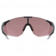 Uvex Pace Perform CV Multi-sport glasses Unisex Semi rimless Black