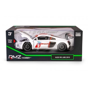 Model RMZ Hobby 1:32 Audi R8 2015white H-124 81246