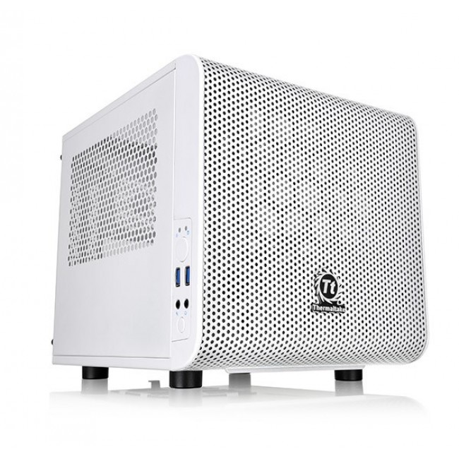 Thermaltake Core V1 Snow Edition Cube White Thermaltake Core V1 Snow Edition Cube White