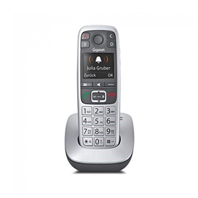 Gigaset E560 telephone DECT telephone Caller ID Black, Silver Gigaset E560 telephone DECT telephone Caller ID Black, Silver