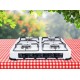 PROMIS KG400 Four-burner gas stove silver PROMIS KG400 Four-burner gas stove silver
