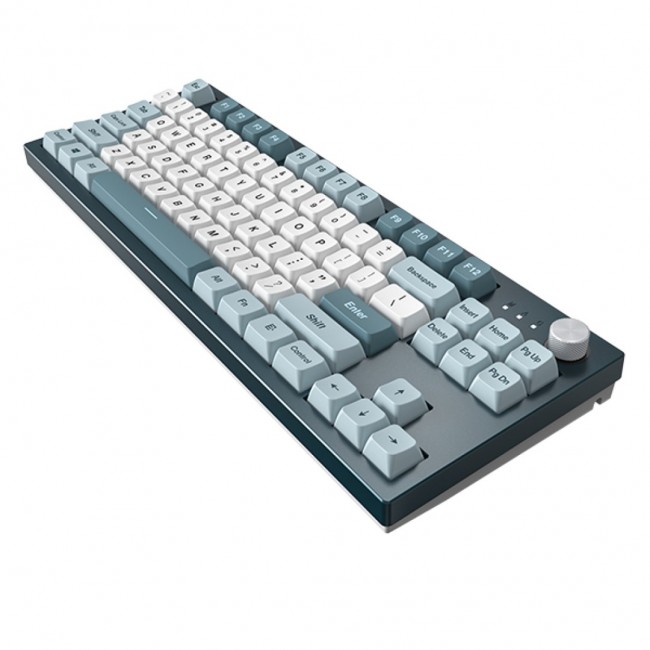 Montech MKey TKL keyboard Gaming USB Dark Grey, Light Blue, White Montech MKey TKL keyboard Gaming USB Dark Grey, Light Blue, White