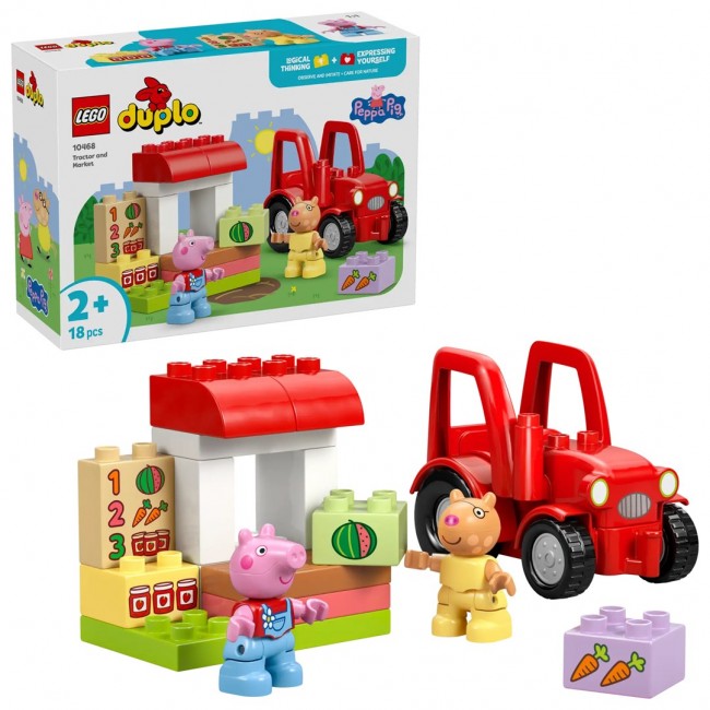 LEGO DUPLO 10468 Peppa Pig - Tractor and Market LEGO DUPLO 10468 Peppa Pig - Tractor and Market