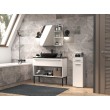 Topeshop NEL V DS BIEL bathroom storage cabinet White