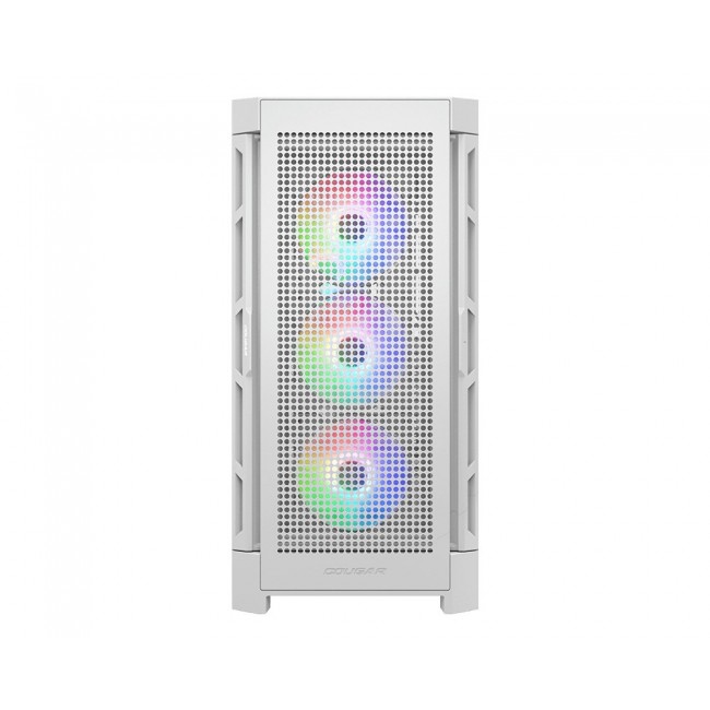 COUGAR Midi Tower Case Duoface Pro ARGB, White