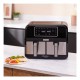 Kenwood HFM20.000MB fryer Double 8 L Stand-alone 1700 W Hot air fryer Black