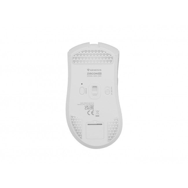 GENESIS Zircon 880 mouse Gaming Right-hand RF Wireless + Bluetooth + USB Type-C Optical 12000 DPI
