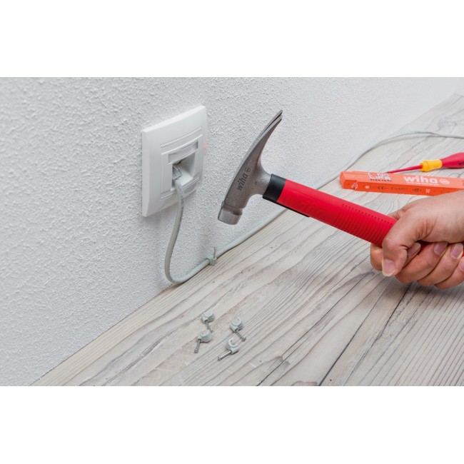 Wiha 42071 hammer Red, Stainless steel