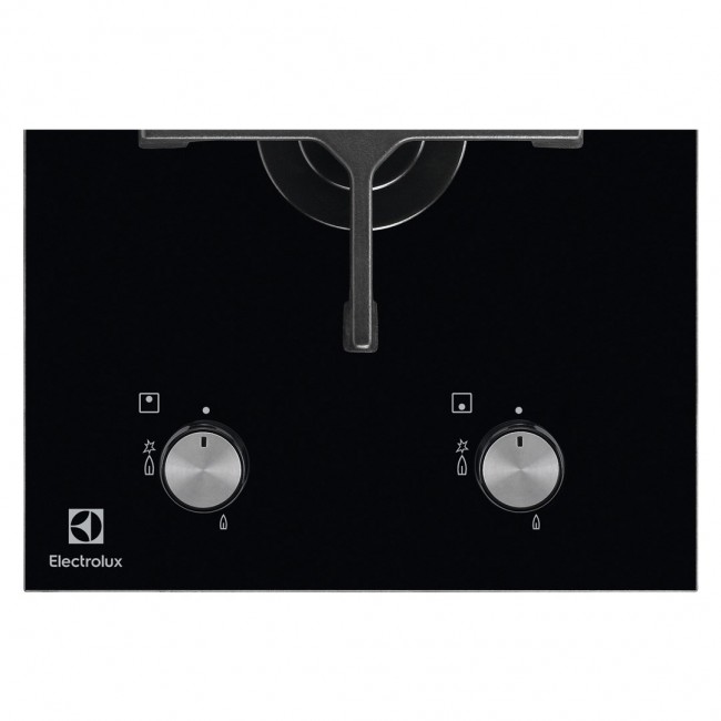 Electrolux EGC3322NVK Black Built-in 29 cm Gas 2 zone(s)
