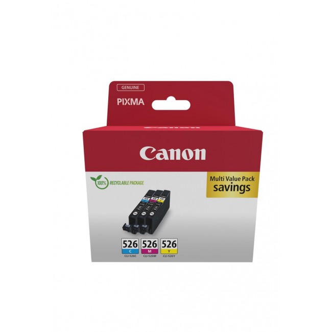 Canon 4541B018 ink cartridge 3 pc(s) Original Cyan, Magenta, Yellow Canon 4541B018 ink cartridge 3 pc(s) Original Cyan, Magenta, Yellow