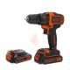 Black & Decker BDCDD186KB drill Keyless Black, Orange Black & Decker BDCDD186KB drill Keyless Black, Orange