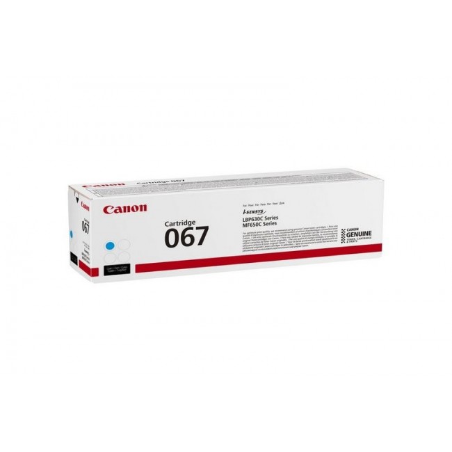 Canon 067 toner cartridge 1 pc(s) Original Cyan Canon 067 toner cartridge 1 pc(s) Original Cyan
