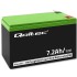 Qoltec 53062 AGM battery | 12V | 7.2 Ah | max 108A