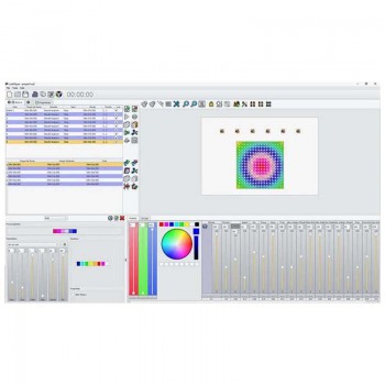 DMX controller CHROMATEQ CLUB 1024 + software