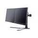 iiyama The DS1002D-B1 is a desk mount stand for two flat screens up to 30 