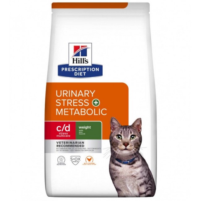 HILL'S PD Feline Urinary Stress + Metabolic c/d - Dry cat food - 1,5 kg HILL'S PD Feline Urinary Stress + Metabolic c/d - Dry cat food - 1,5 kg