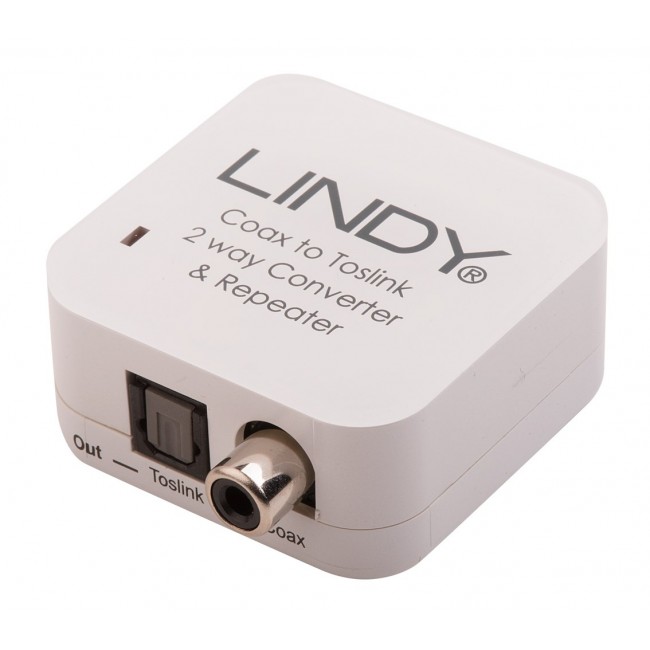 Lindy TosLink (Optical) and Coaxial Bi-directional Converter