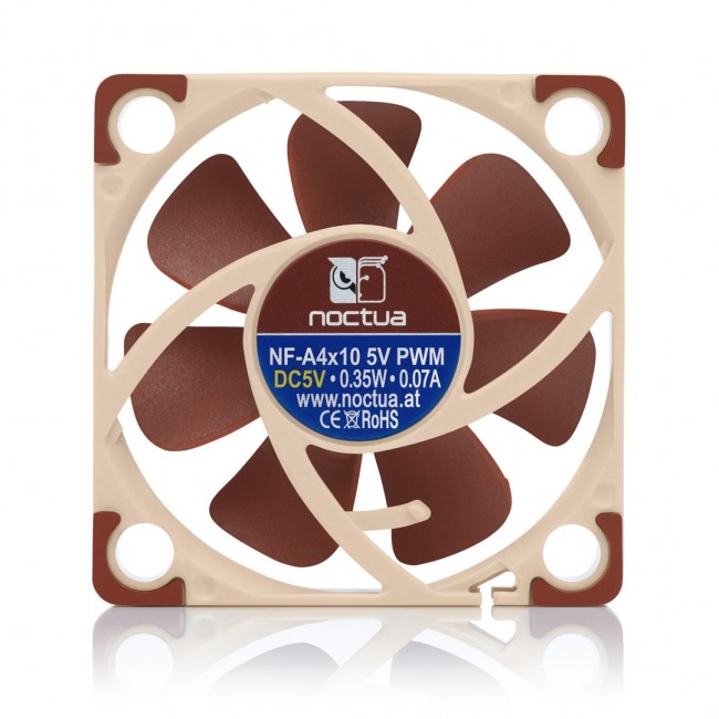 Noctua NF A4x10 5V PWM Computer case Fan 4 cm Brown Noctua NF A4x10 5V PWM Computer case Fan 4 cm Brown