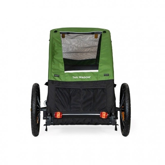 Burley Tail Wagon Dog Carrier Black, Green