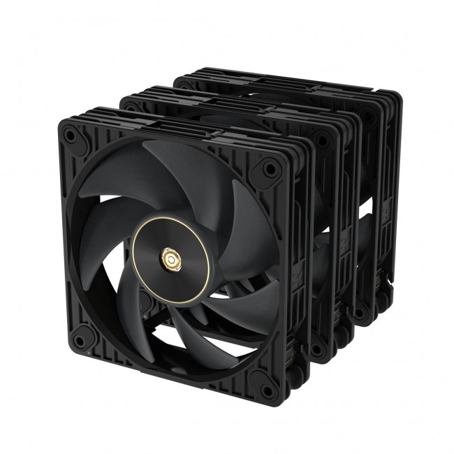 ASUS ProArt PF120 Fan PWM Black 3in1 Computer case 12 cm 3 pc(s)