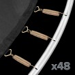 REBEL ACTIVE TRAMPOLINE PRO 8FT/244CM