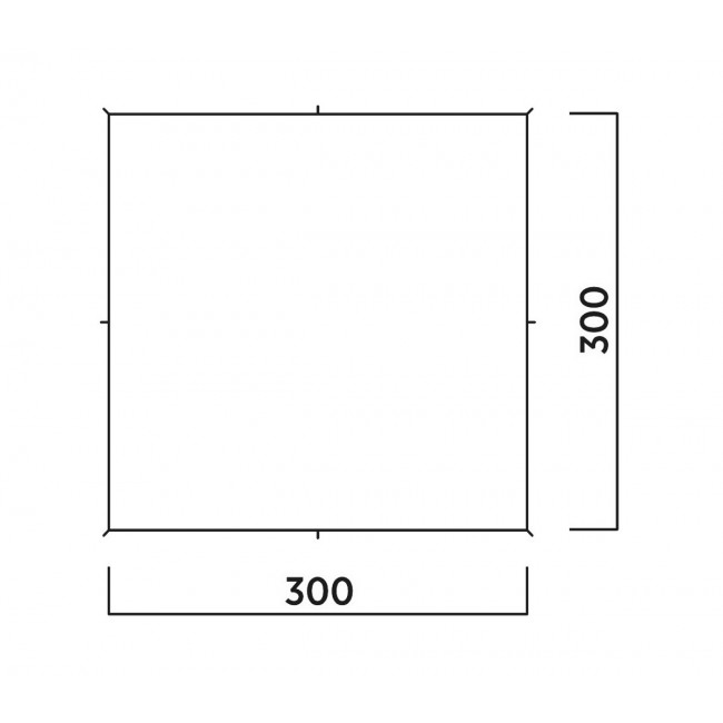 Easy Camp Norddal Tarp 3 x 3 m Shelter Green