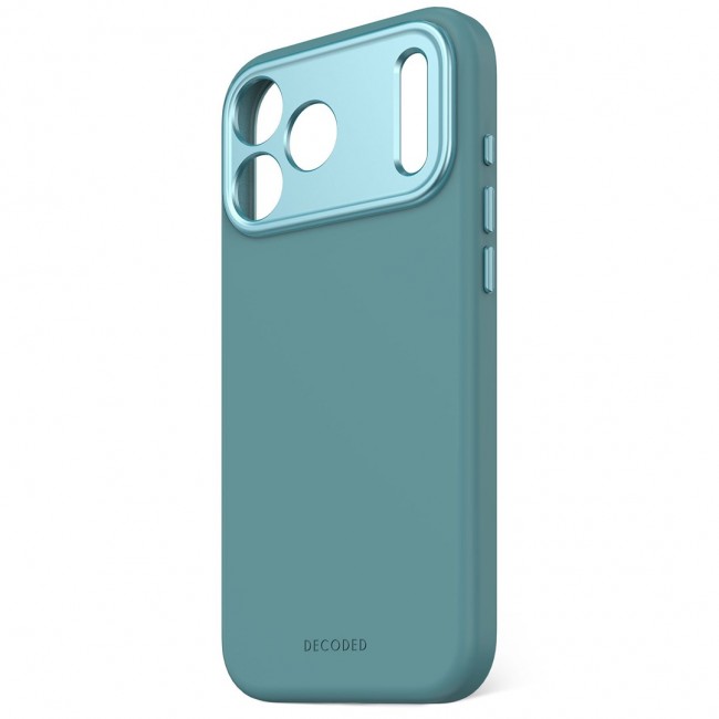 Decoded Silicone Backcover Apple iPhone 17 Pro Max Retro Blue mobile phone case 17.5 cm (6.9