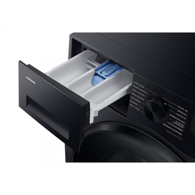 Samsung WD90DG5G34BBEO washer dryer Freestanding Front-load Black