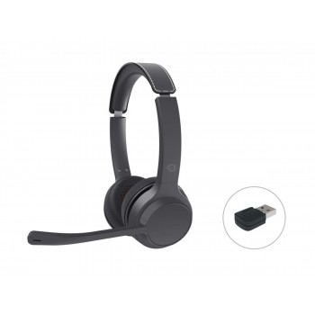 Conceptronic POLONA04BA Bluetooth Stereo Headset with USB Audio Adapter