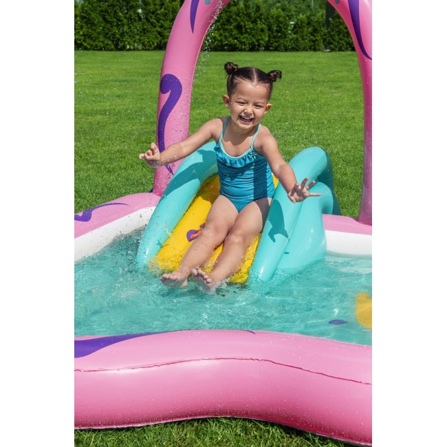 Bestway Butterfly Wonder Kids Inflatable Water Play Center and Pool 1.80 m x 1.80 m x 1.17 m Bestway Butterfly Wonder Kids Inflatable Water Play Center and Pool 1.80 m x 1.80 m x 1.17 m