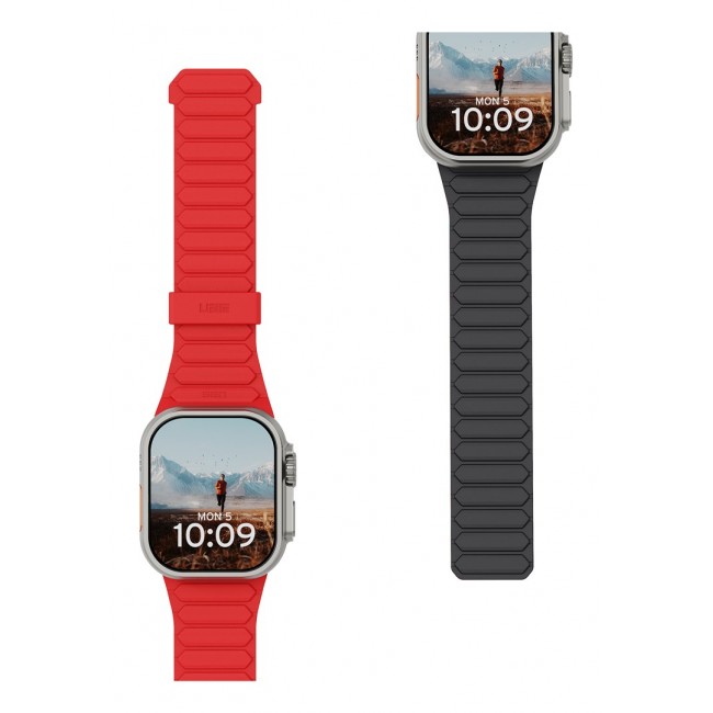 Urban Armor Gear 19416111319B smart wearable accessory Strap Ash, Red Silicone