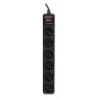 CyberPower Tracer III B0620SC0-FR surge protector 6 AC outlet(s) 200 - 250 V 1.8 m Black