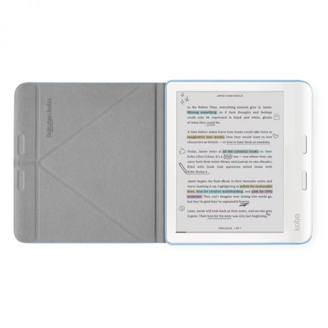 Etui Kobo Libra Colour SleepCover Case Dusk Blue