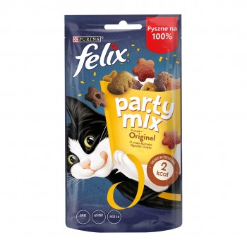 PURINA Felix Party Mix Original - cat treats - 60g