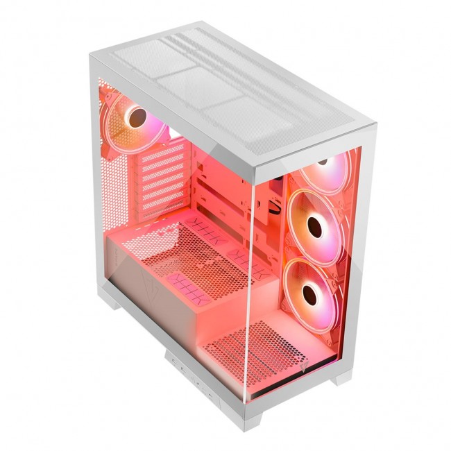Modecom Volcano SPACE APEX ARGB MIDI Midi Tower White Modecom Volcano SPACE APEX ARGB MIDI Midi Tower White