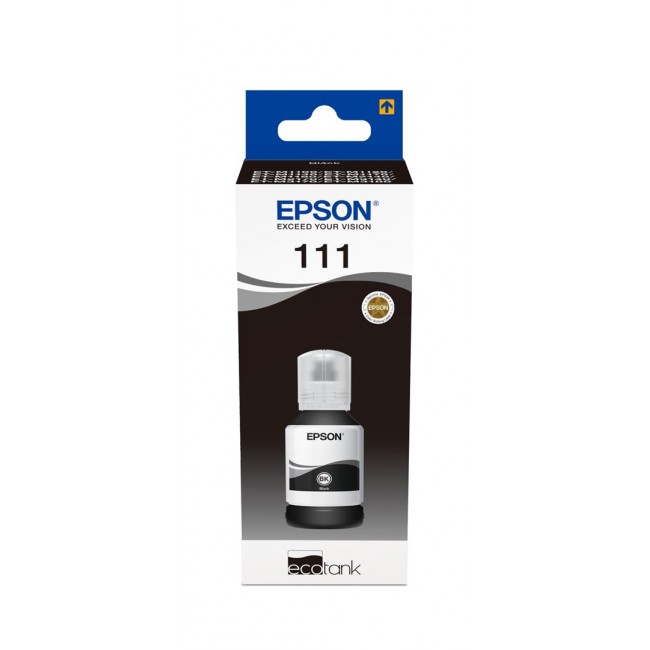 Epson 111 EcoTank Pigment black ink bottle Epson 111 EcoTank Pigment black ink bottle